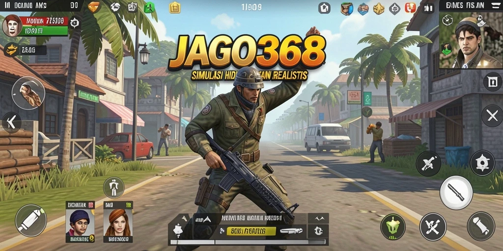 Tampilan gameplay JAGO368 yang menarik dan penuh warna.