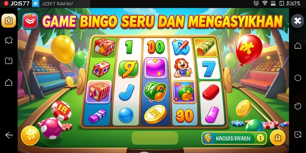 Tampilan gameplay JOS77 yang menarik dan penuh warna.