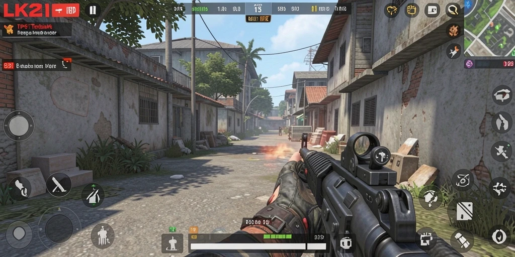 Screenshot gameplay LK21 yang menampilkan aksi seru dan mendebarkan.