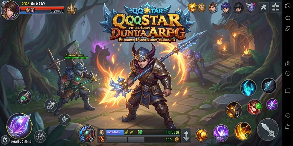 Screenshot gameplay yang menampilkan aksi seru dalam dunia petualangan ARPG.