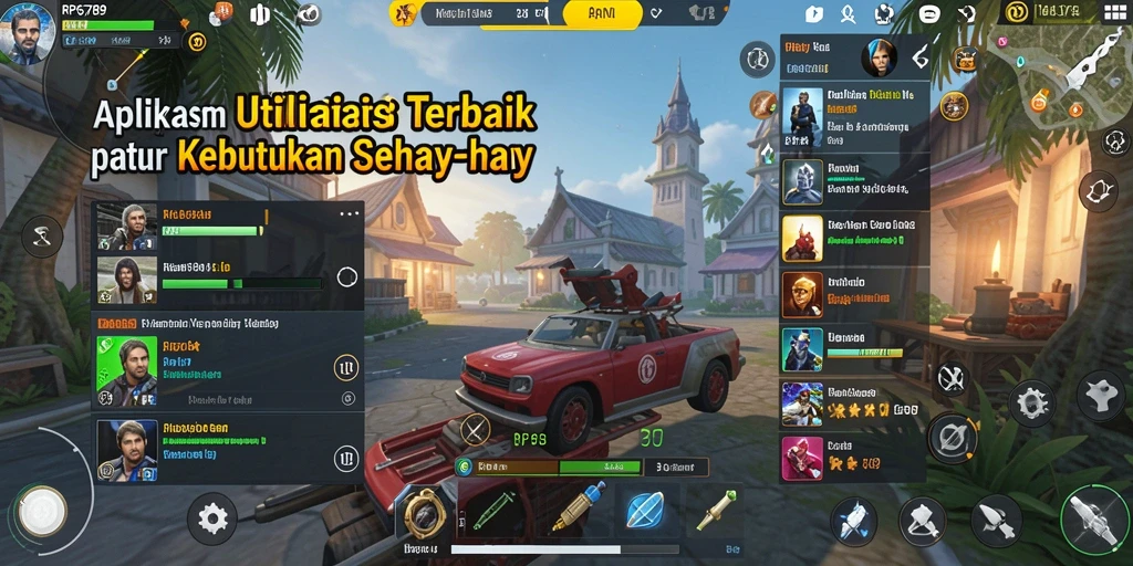 Tampilan antarmuka RP6789 yang intuitif dan fungsional.