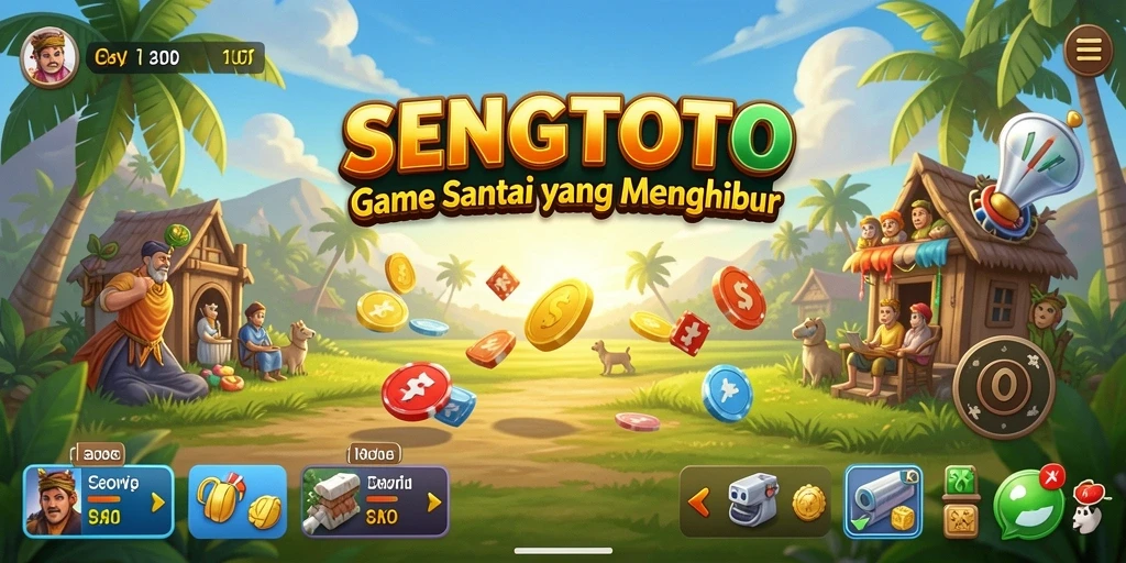 Tampilan gameplay SENGTOTO yang menyenangkan dan menarik.